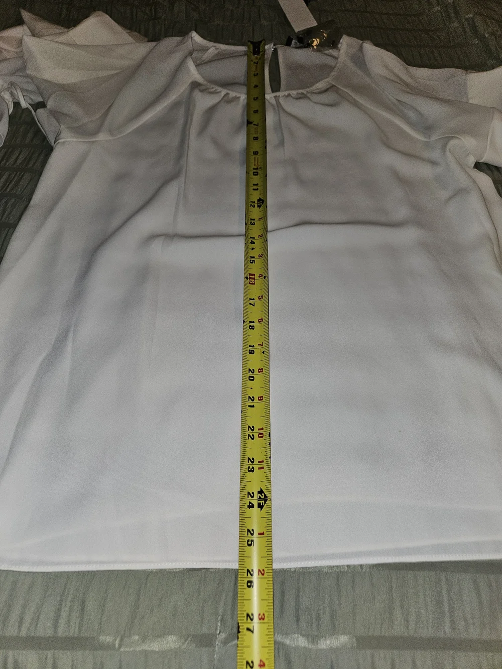 NWT 1.STATE Tiered Sleeve Blouse Sz. Large